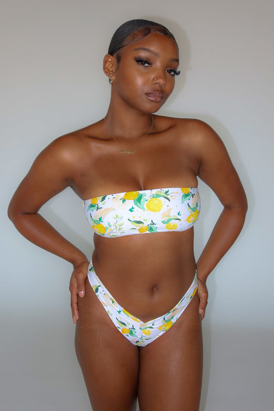 Liana Lemon Bikini Top